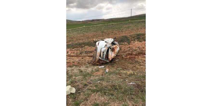 Trafik kazası 1 yaralı
