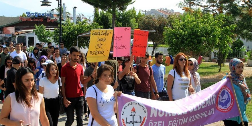 Fethiyeli Engellilerden Anlamlı Yürüyüş