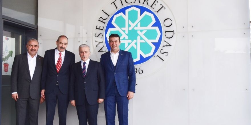 Vali Kamçı, Başkan Gülsoy’u ziyaret etti