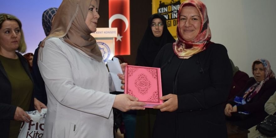 Sağlıklı kilo veren kadınlar ödüllendirildi