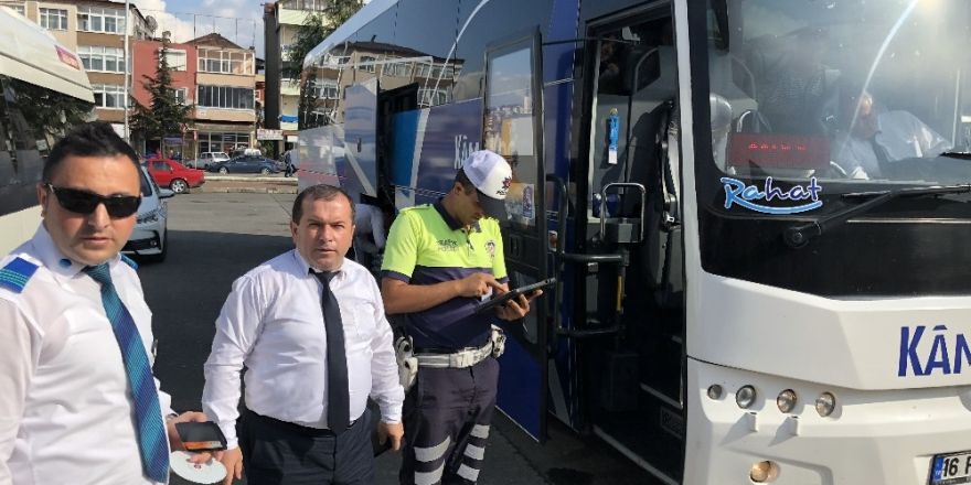 Alaplı Otogar’da ’Huzur’ uygulaması yapıldı