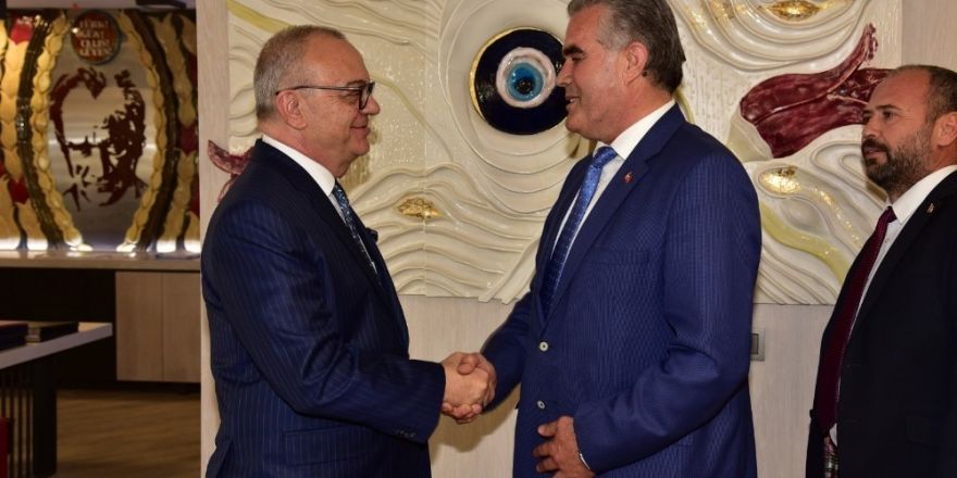 Başkan Ergün Şoförler Odasını kabul etti