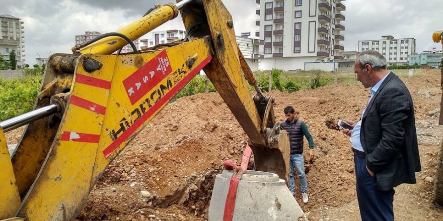 Yavuz Selim Mahallesinde altyapı çalışması başladı