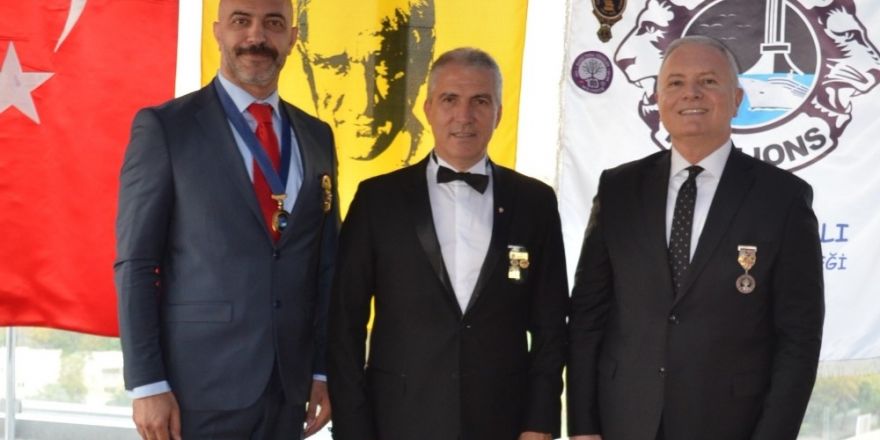 Lions Kulübü Geçmiş Dönem Başkanı Alkışel’e onur töreni