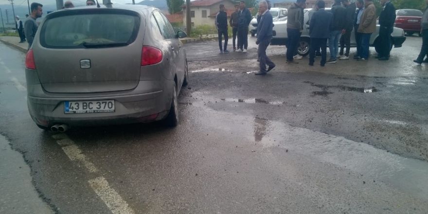 Emet’te trafik kazası: 1 yaralı