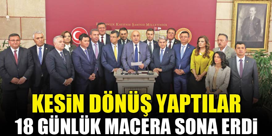 Kiralık vekiller döndü