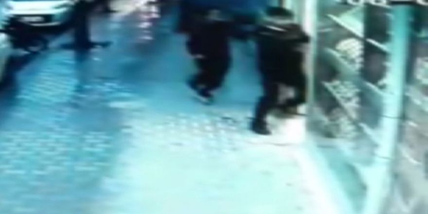 İstanbul’da dehşet anları kamerada