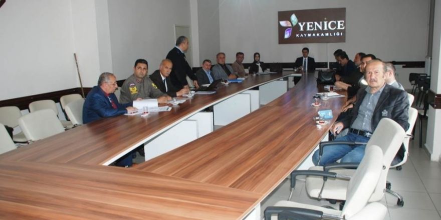 Yenice’de seçim güvenliği toplantısı yapıldı