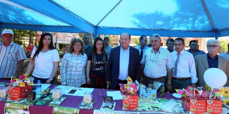 Efeler Belediyesi 4 ton atık pil ve bitkisel yağ topladı