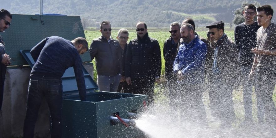 Çiftçi tarlasını evden sulayacak
