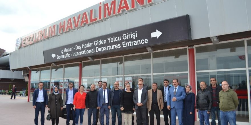 Öz Büro İş Sendikası Genel Başkanı Baki Gülbaba Erzurum’da