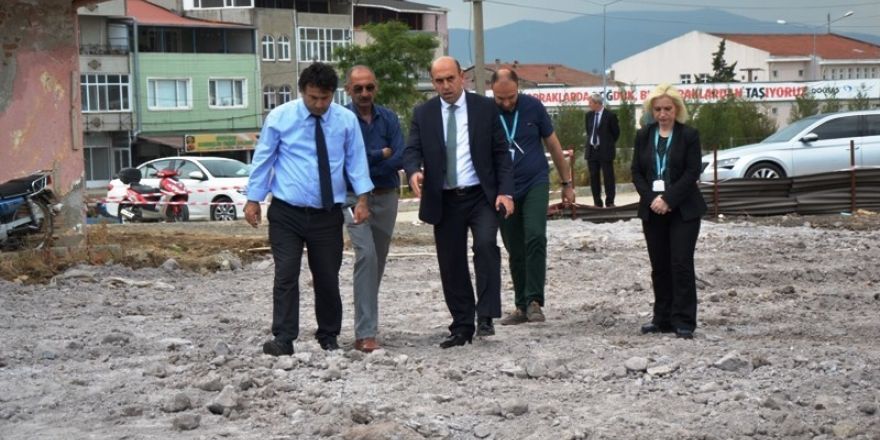 Kaymakam Can, Biga Devlet Hastanesinde incelemelerde bulundu