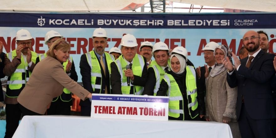 Kongre merkezinin temeli atıldı