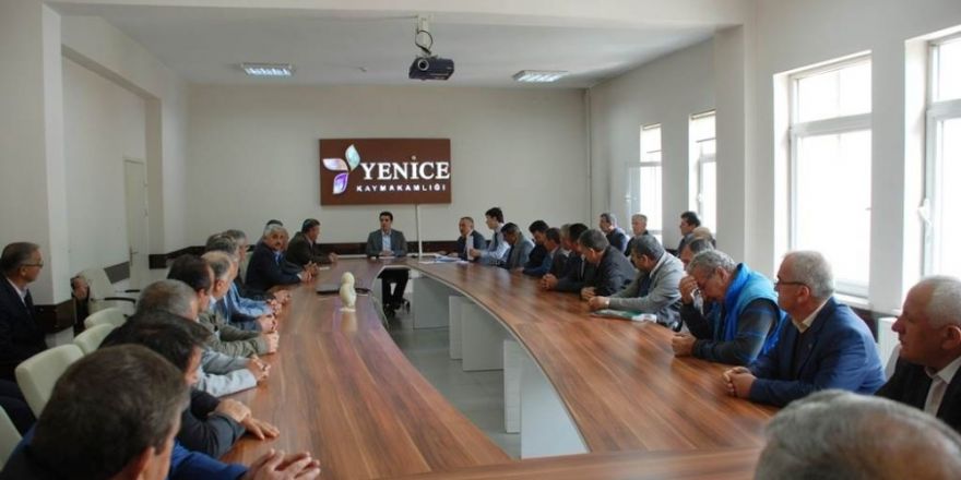 Yenice KHGB’nin meclis toplantısı yapıldı