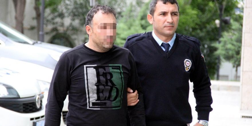 Kamyonun deposundan mazot çalarken yakalandı