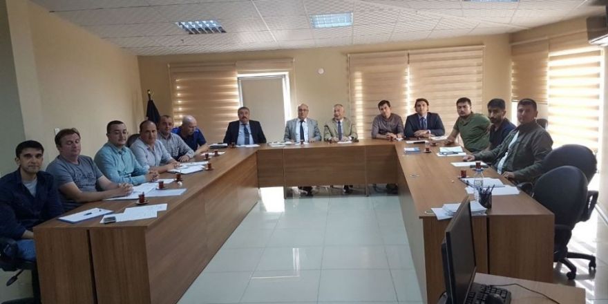 Şantiye Birimleri Mayıs ayı toplantısı gerçekleşti