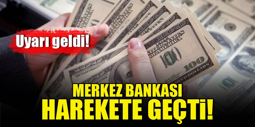 Merkez Bankası'ndan piyasalara uyarı geldi!