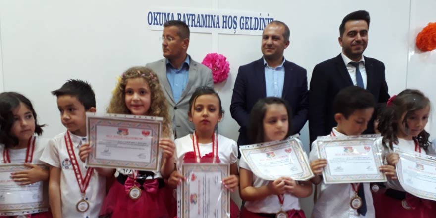 Bozkır'da mini mini birler için okuma bayramı yapıldı