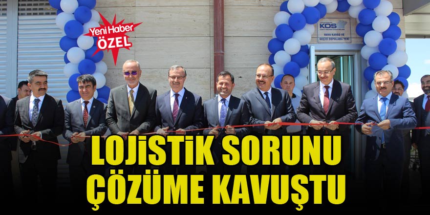 Lojistik sorunu çözüme kavuştu