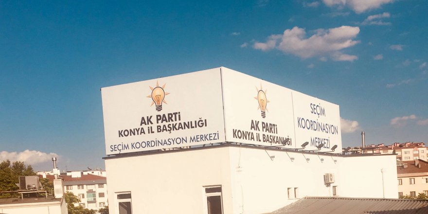 Ak Parti Konya'da Seçim Koordinasyon Merkezi açıldı