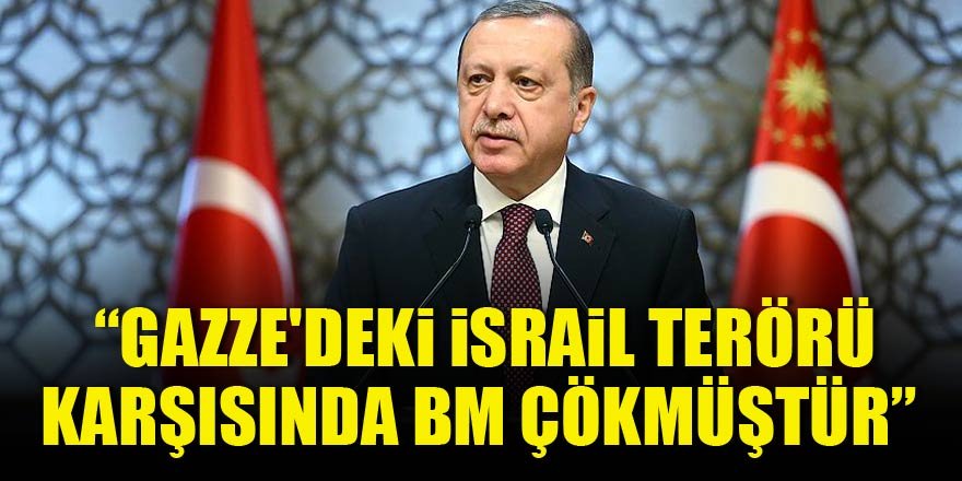 Cumhurbaşkanı Erdoğan: BM tüm bu olaylar karşısında bitmiştir, tükenmiştir, çökmüştür ile ilgili görsel sonucu