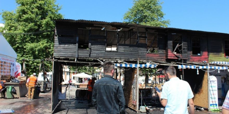 Yangın maddi hasara yol açtı