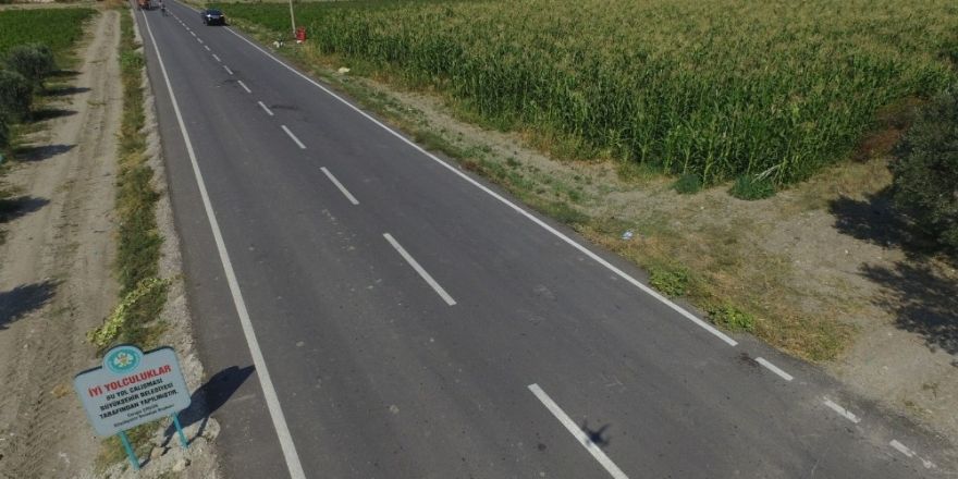 Manisa’da 19 milyon 855 bin metrekare yol asfalta kavuştu