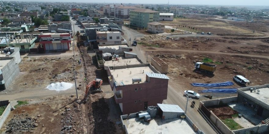Viranşehir’de alt yapı çalışmaları sürüyor