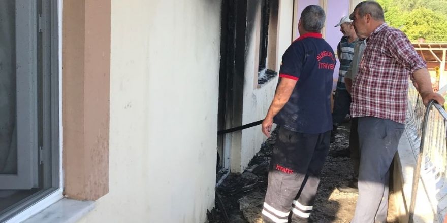 Sungurlu’da ev yangını