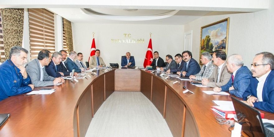 Van Tarıma Dayalı İhtisas Organize Sanayi Bölgesi toplantısı