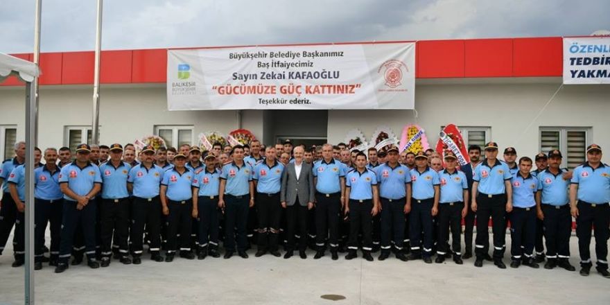 Büyükşehir’den Susurluk’a yeni itfaiye merkezi