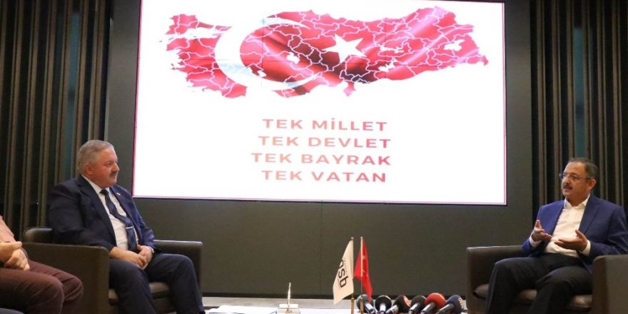 Bakan Özhaseki’den Kayseri OSB’ye ziyaret