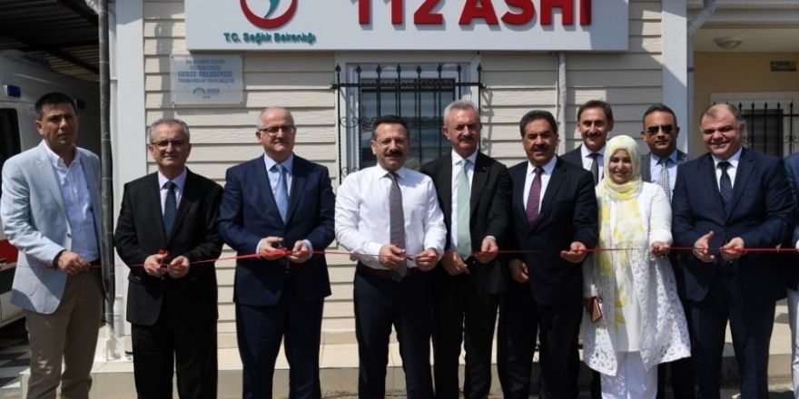 Gebze 4 Nolu Acil Sağlık Hizmetleri İstasyonu hizmete açıldı
