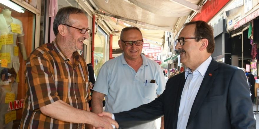 Başkan Şahin: “Esnafımızın daima yanında olacağız”