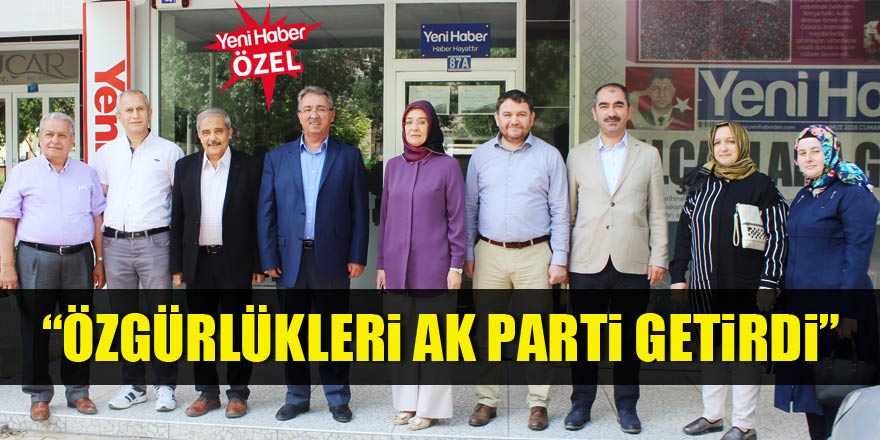 “Özgürlükleri Ak Parti getirdi”