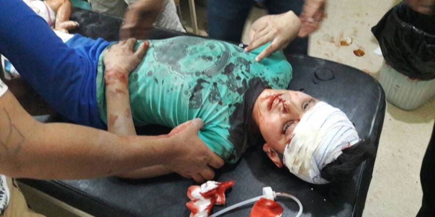 İdlib’e hava saldırısı: En az 20 sivil öldü, 80 sivil yaralandı