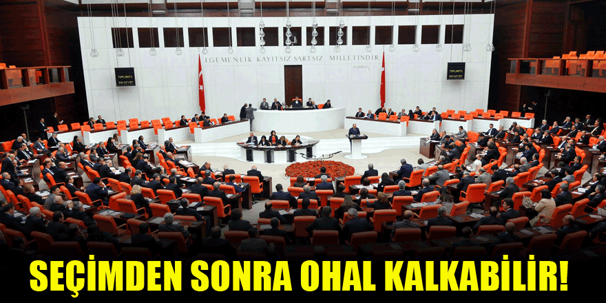 Erdoğan: Seçimden sonra OHAL kalkabilir!