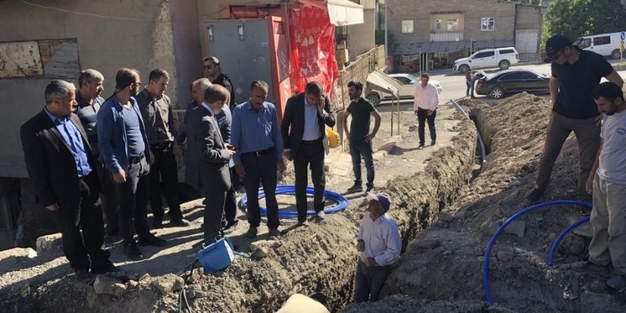 Başkan Epcim kentteki çalışmaları denetledi
