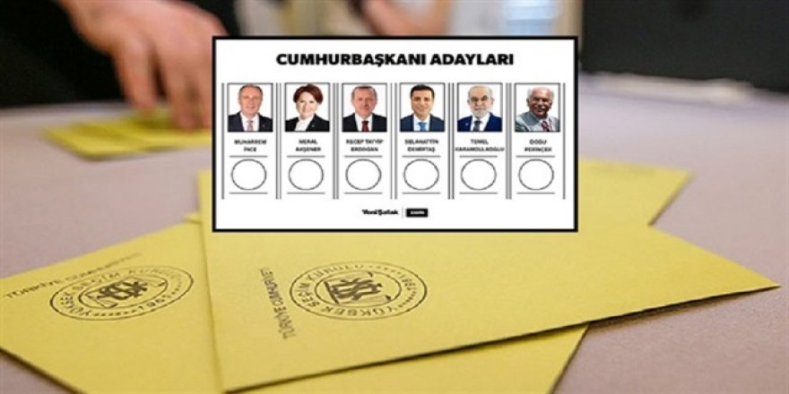 Cumhurbaşkanı adaylarının TRT'deki konuşma sıraları belirlendi