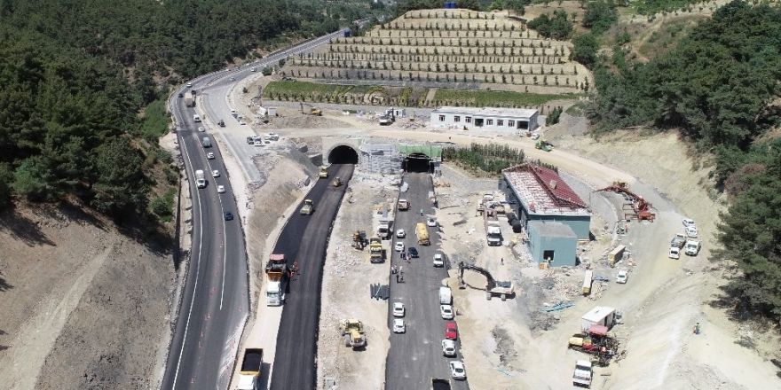 Sabuncubeli tünelleri açılışa hazırlanıyor