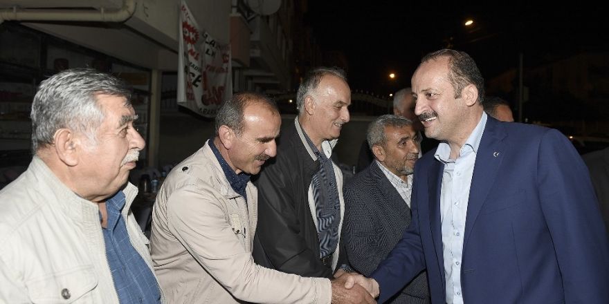 Mamak Belediye Başkanı Akgül sahurda muhtarlarla buluştu