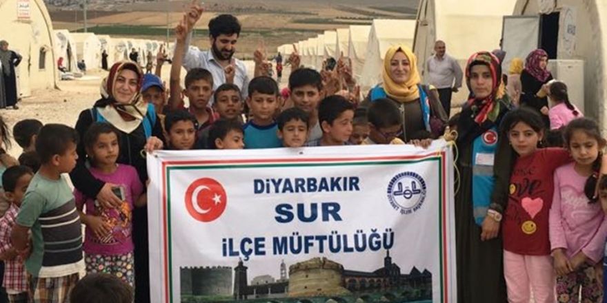 Sur Müftülüğünden Suruç’a yardım eli