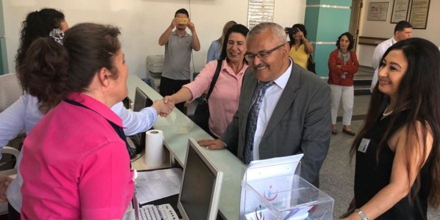 Milletvekili adayı Dr. Alkaya Bodrum Devlet Hastanesini ziyaret etti