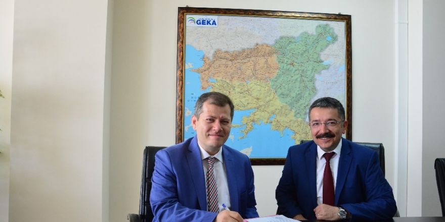 Denizli İŞKUR ile GEKA arasında sözleşme imzalandı