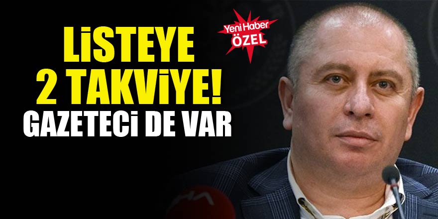 Hilmi Kulluk'un listesine 2 takviye! Gazeteci de var