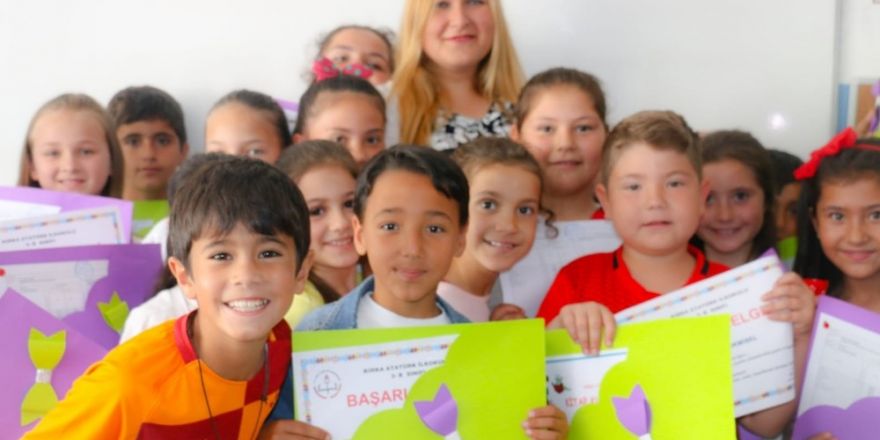 Kırka’da karne sevinci