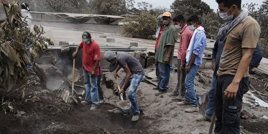 Guatemala’da volkan faciasında ölü sayısı artıyor