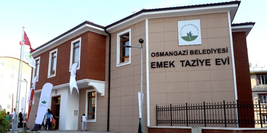 Emek Taziye Evi hizmete açıldı