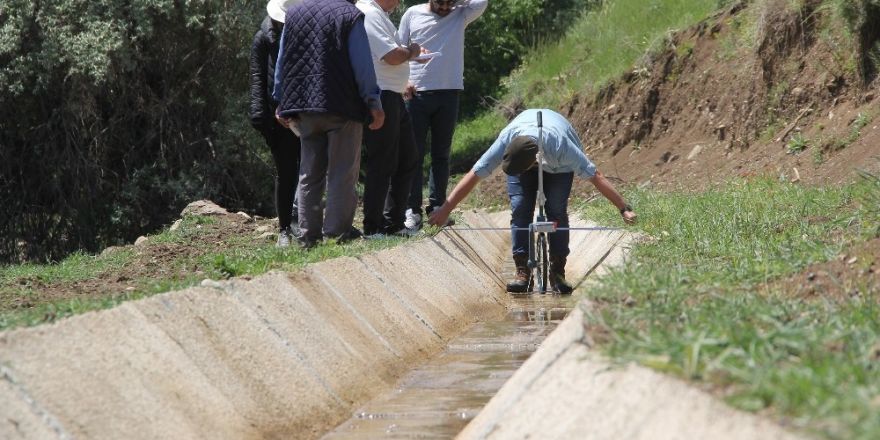 Güzelkonak modern sulama kanalına kavuştu