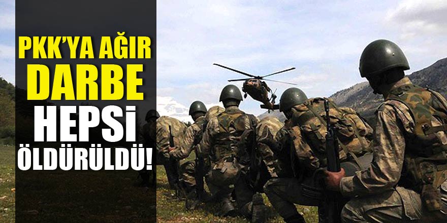 PKK'ya ağır darbe!